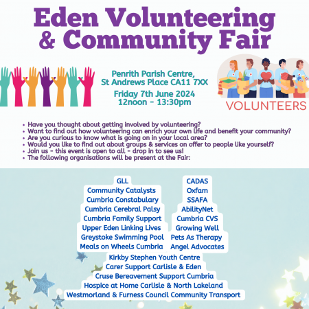Eden Volunteering and Community Fair