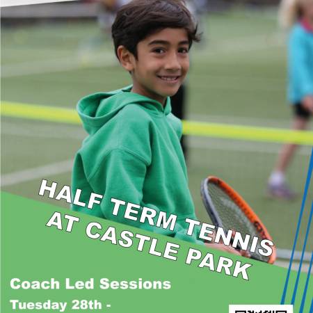 May Half Term Junior Tennis Coaching at Castle Park